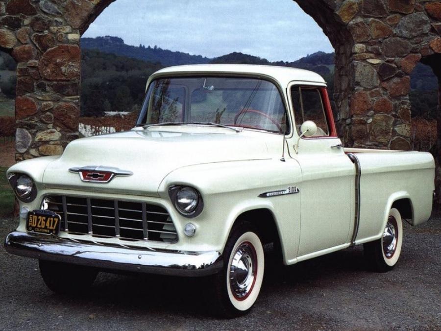 Chevrolet 3100 Cameo Carrier Suburban Pickup Truck 1955 года  (фото 3 из 8)
